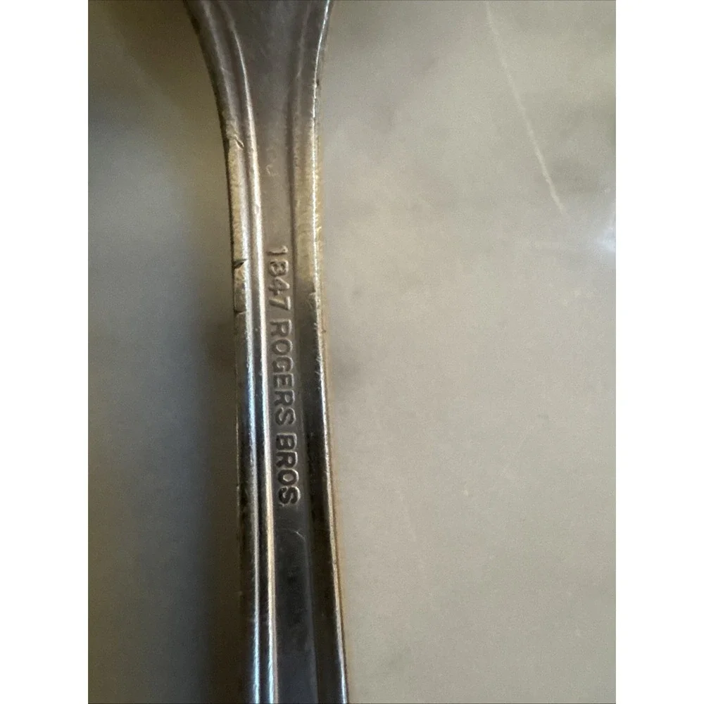 1847 Rogers Bros ANNIVERSARY International Silver Plate Flatware Serving Spoon-2